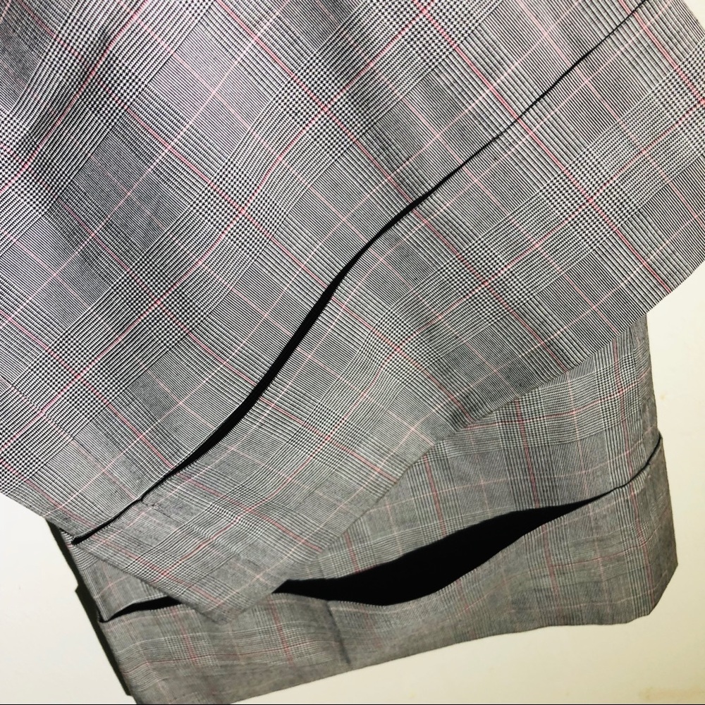 Banana Republic Harrison pinstripe plaid pant sz6 - Picture 5 of 8